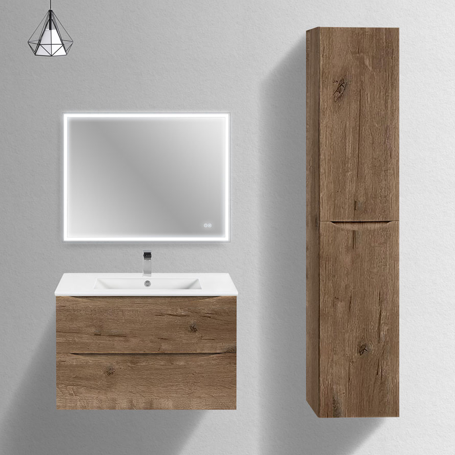 Мебель для ванной комнаты Vincea Mia Slim 80, 2 ящика, дуб винтаж
Мебель для ванной комнаты Vincea Mia Slim 80, 2 ящика, дуб винтаж