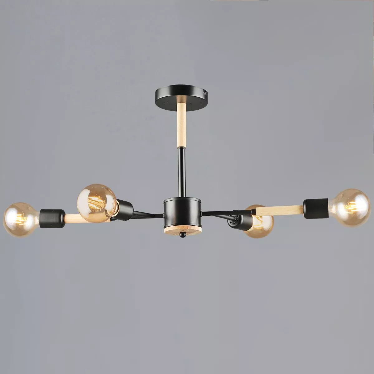 Люстра на штанге Reluce 99960-0.3-04 BK+WOOD
Люстра на штанге Reluce 99960-0.3-04 BK+WOOD