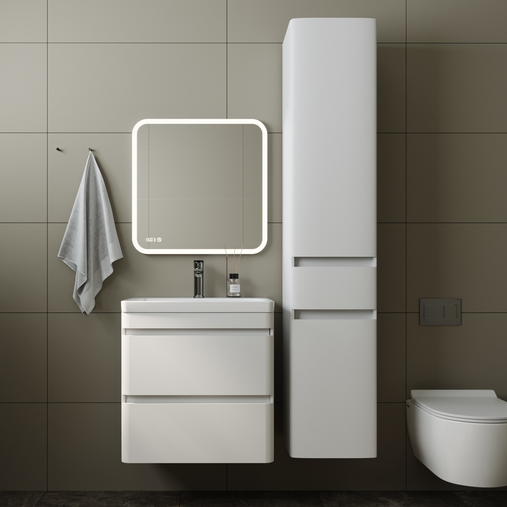 Мебель для ванной комнаты Style Line Атлантика 60 Люкс Plus, подвесная, антискрейч
Мебель для ванной комнаты Style Line Атлантика 60 Люкс Plus, подвесная, антискрейч