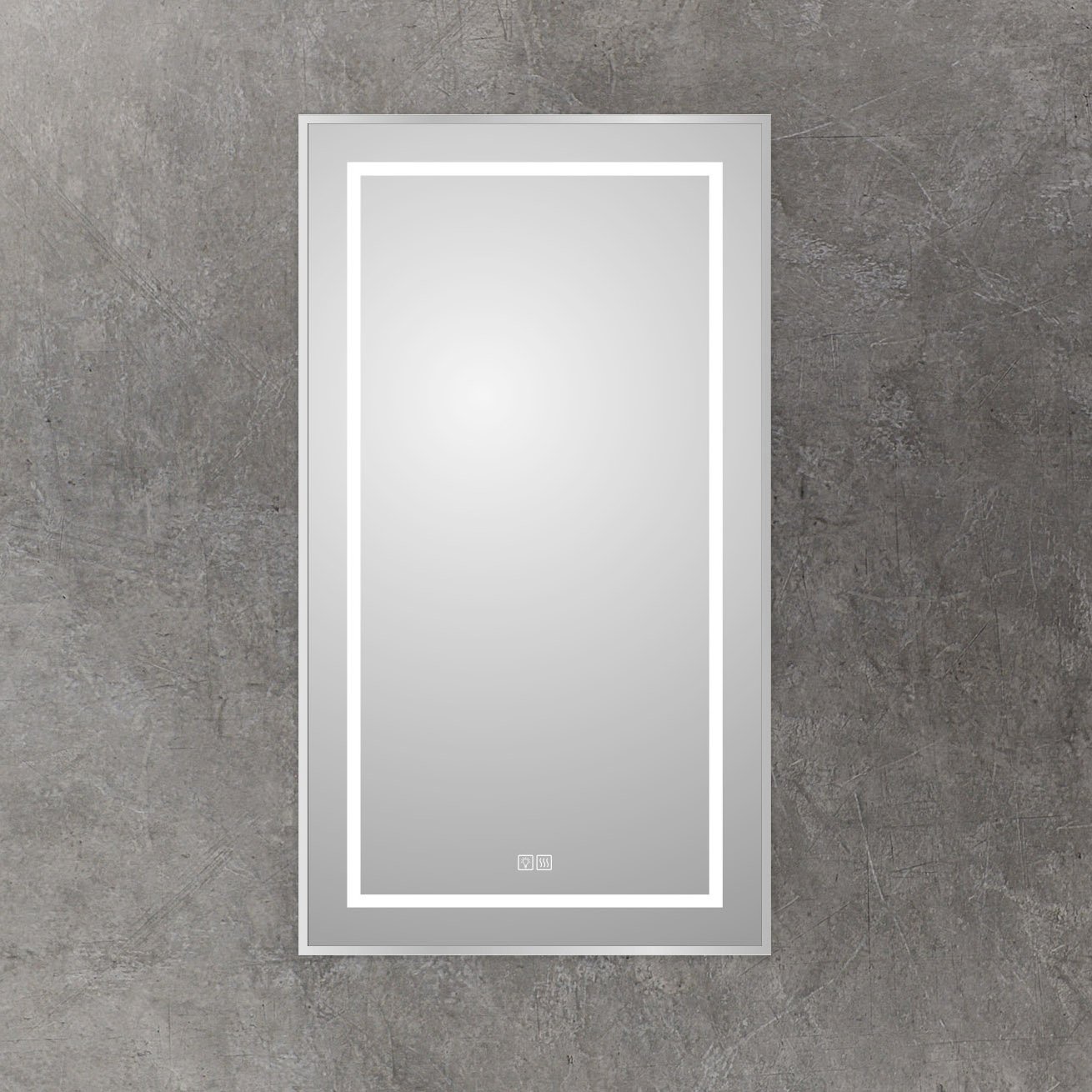 Зеркало BelBagno Kraft 90x50 с подсветкой, с подогревом, сатин
Зеркало BelBagno Kraft 90x50 с подсветкой, с подогревом, сатин