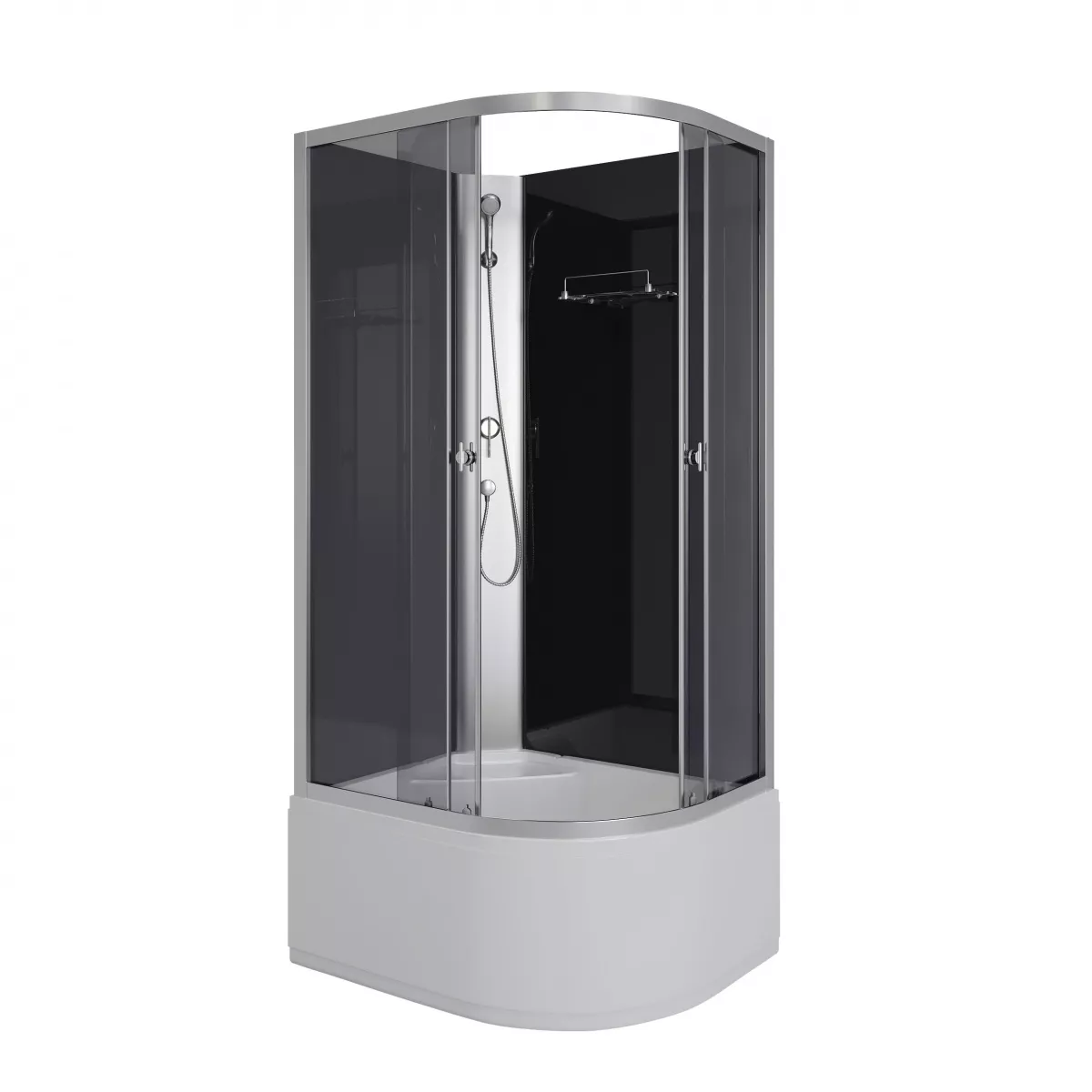 Душевая кабина Niagara Eco 90х80 L без крыши профиль хром стекло тонированное
Душевая кабина Niagara Eco 90х80 L без крыши профиль хром стекло тонированное