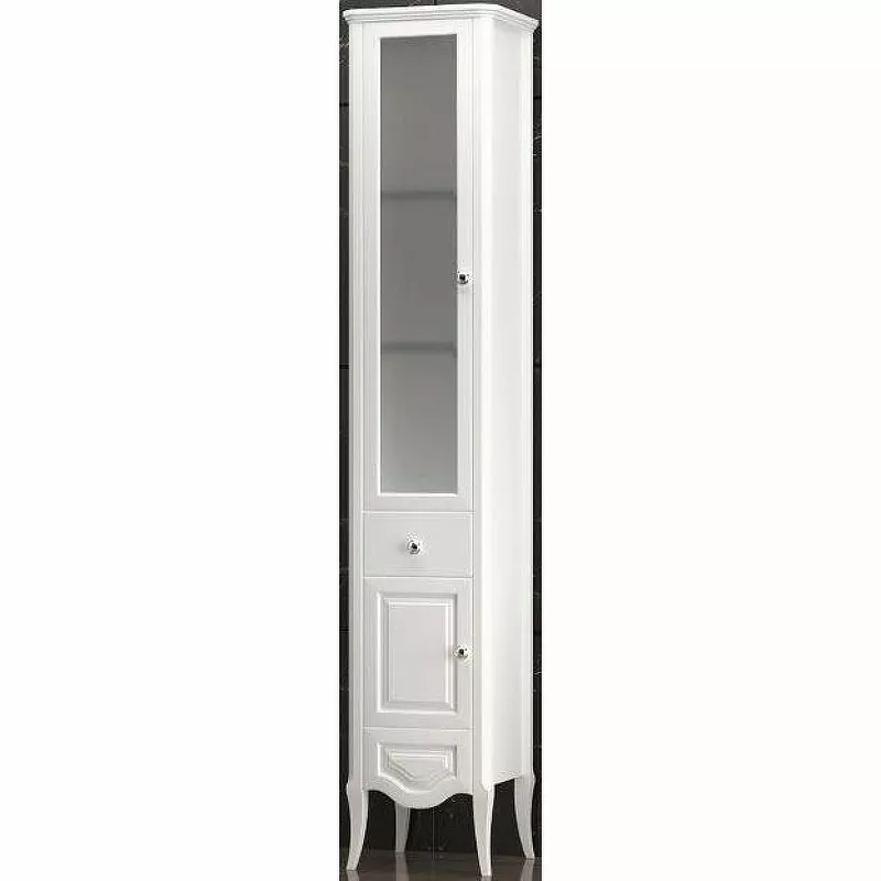 

Шкаф-пенал Opadiris Брунелла 38 L белый матовый