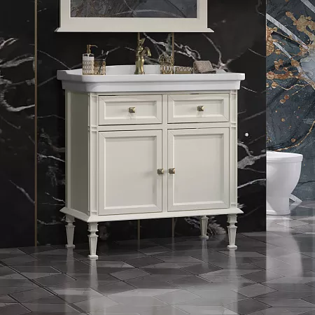 

Тумба под раковину Opadiris Кантара 85 слоновая кость