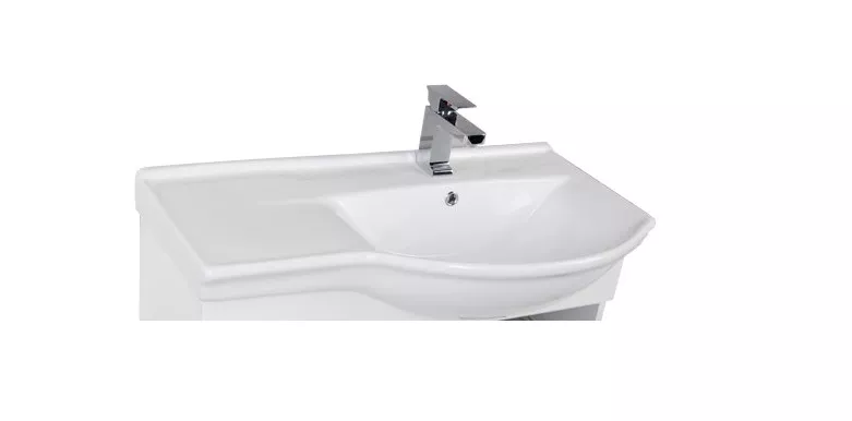 

Мебельная раковина Aquanet Сити 90.5 см (00181977, Белый;черный