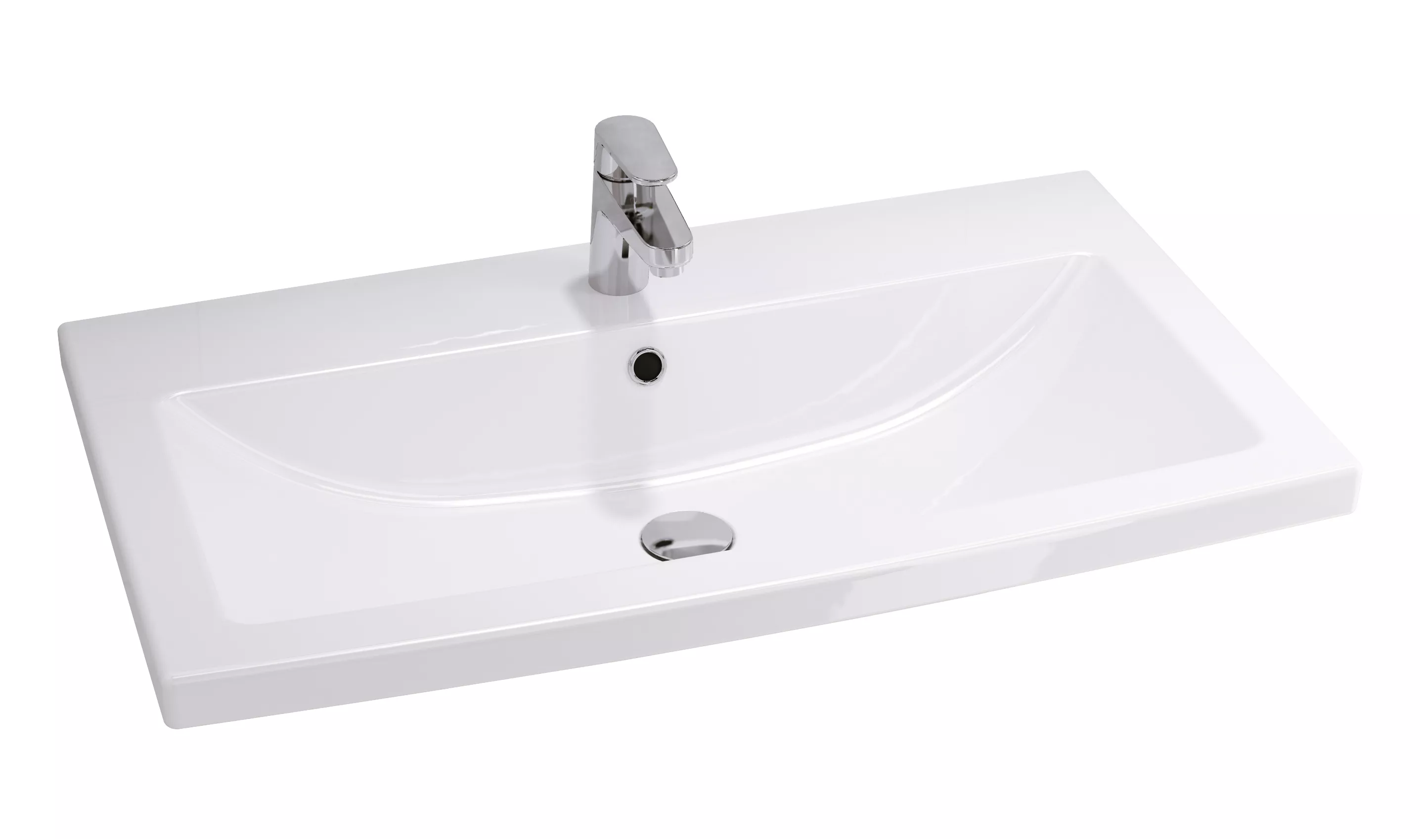 

Мебельная раковина Aquanet Порто 80 см (00183660), Белый