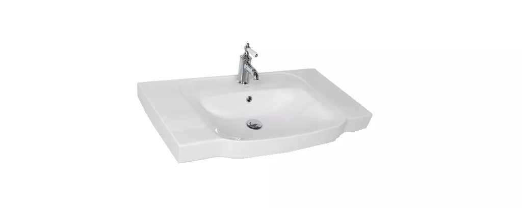 

Мебельная раковина Aquanet Паола 91 см (00185340), Белый;серебро