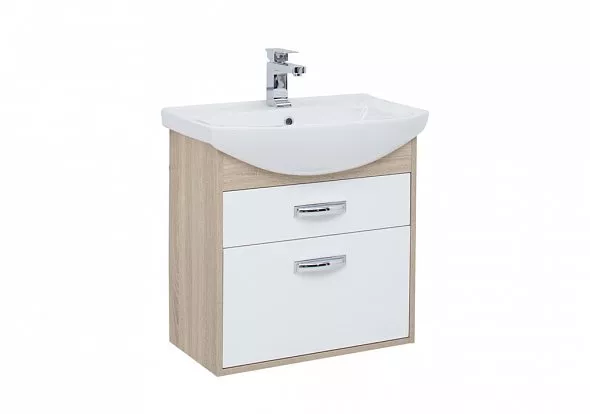 

Тумба для комплекта Aquanet Грейс 65 2 ящика, дуб сонома