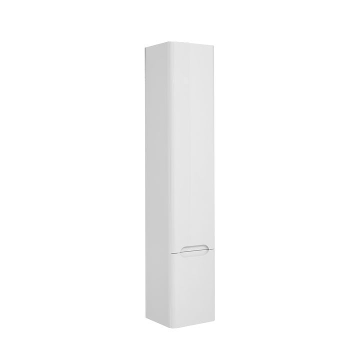 Купить Шкаф-пенал Aquanet 34.8 см (00199871), Пенал, белый, Влагостойкий ЛДСП