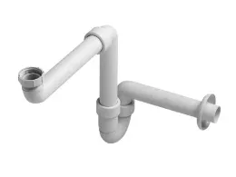 

Сифон для раковины Duravit белый
