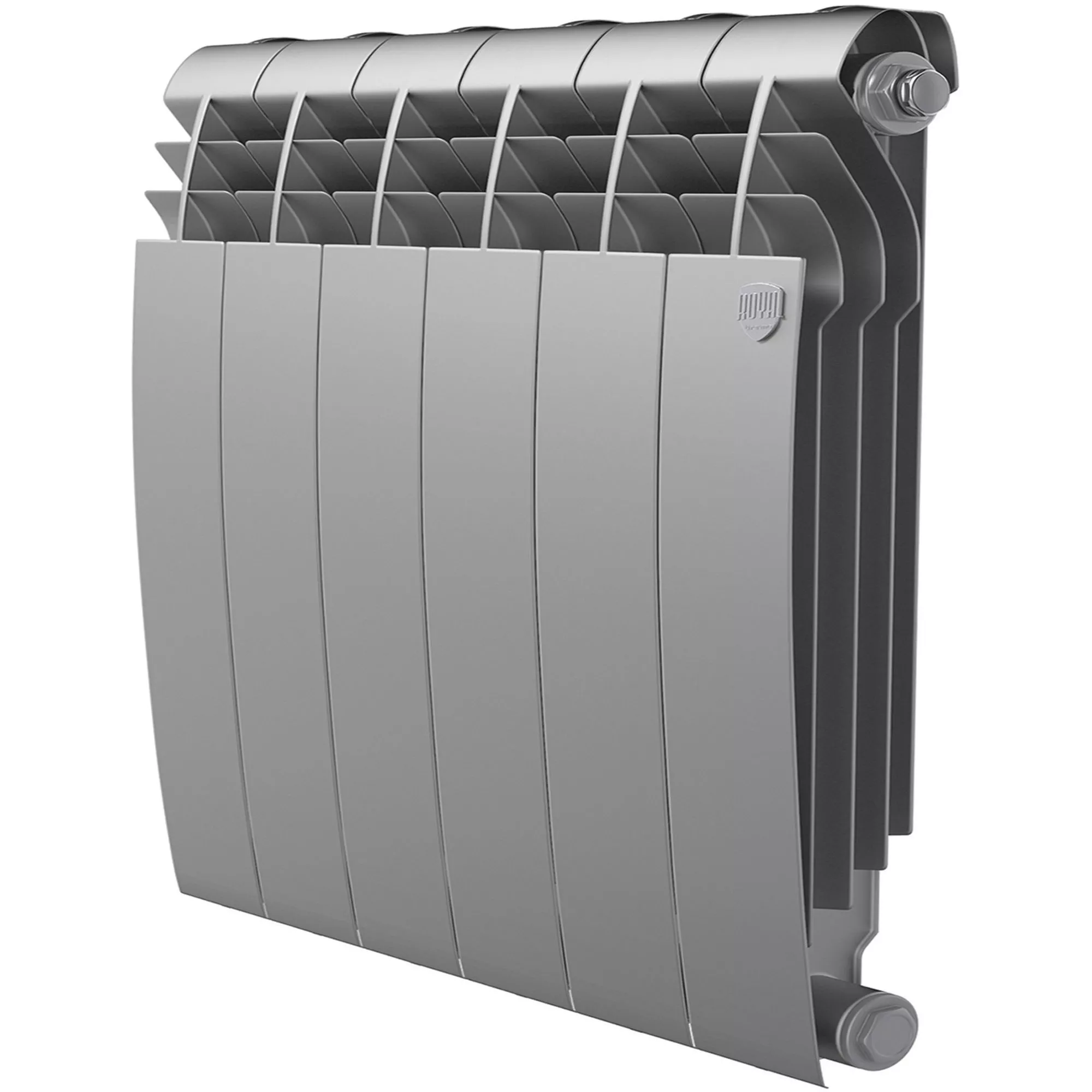 

Радиатор Royal Thermo BiLiner 500 Silver Satin - 6 секц.