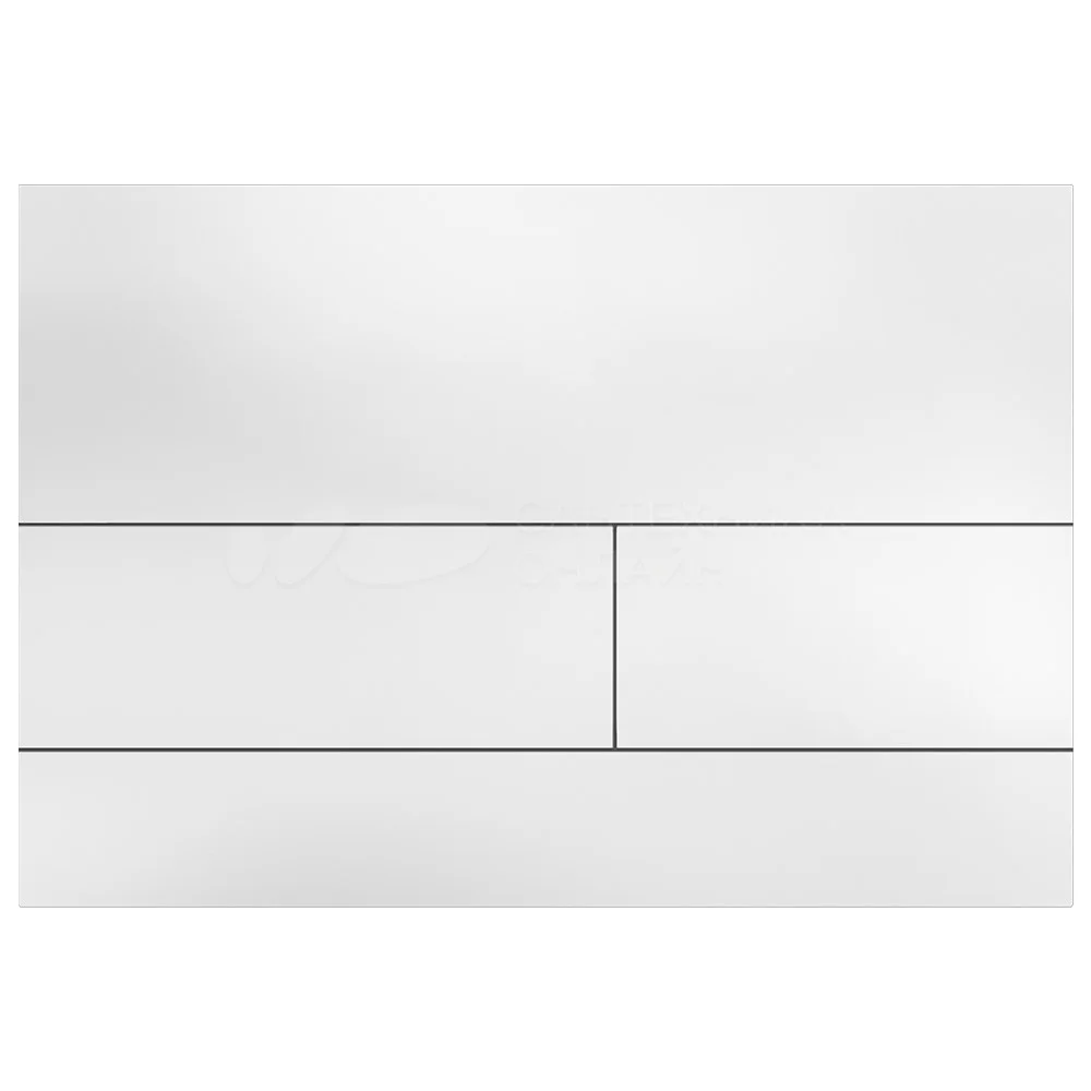 Кнопка смыва для унитаза Boheme 670-MW нержавеющая сталь цвет матовый белый 22792₽