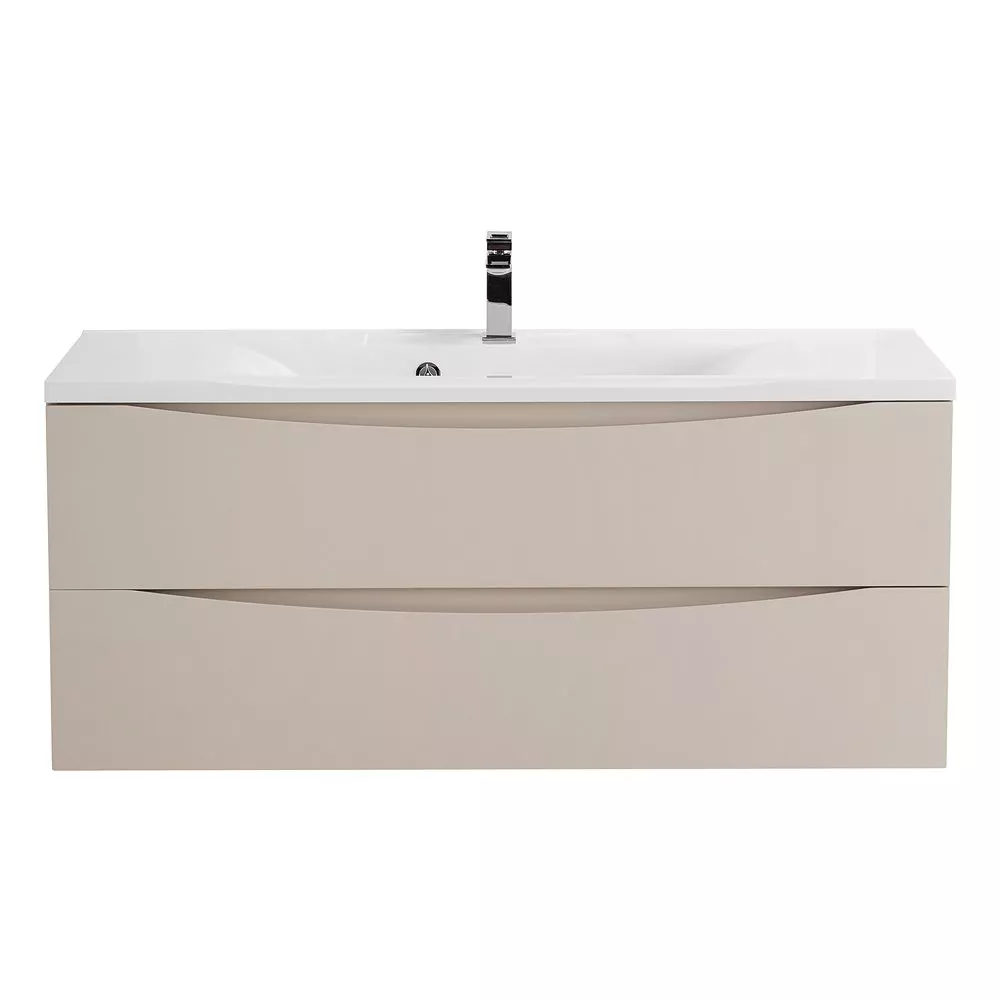 

Тумба с раковиной Belbagno Marino 120 бежевый матовый
