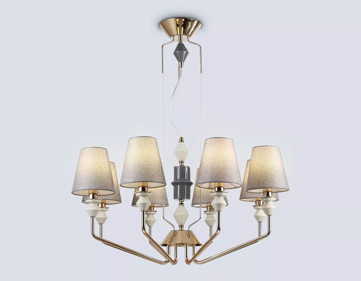 

Подвесная люстра Ambrella Light High Light Ceramo Classic LH75403