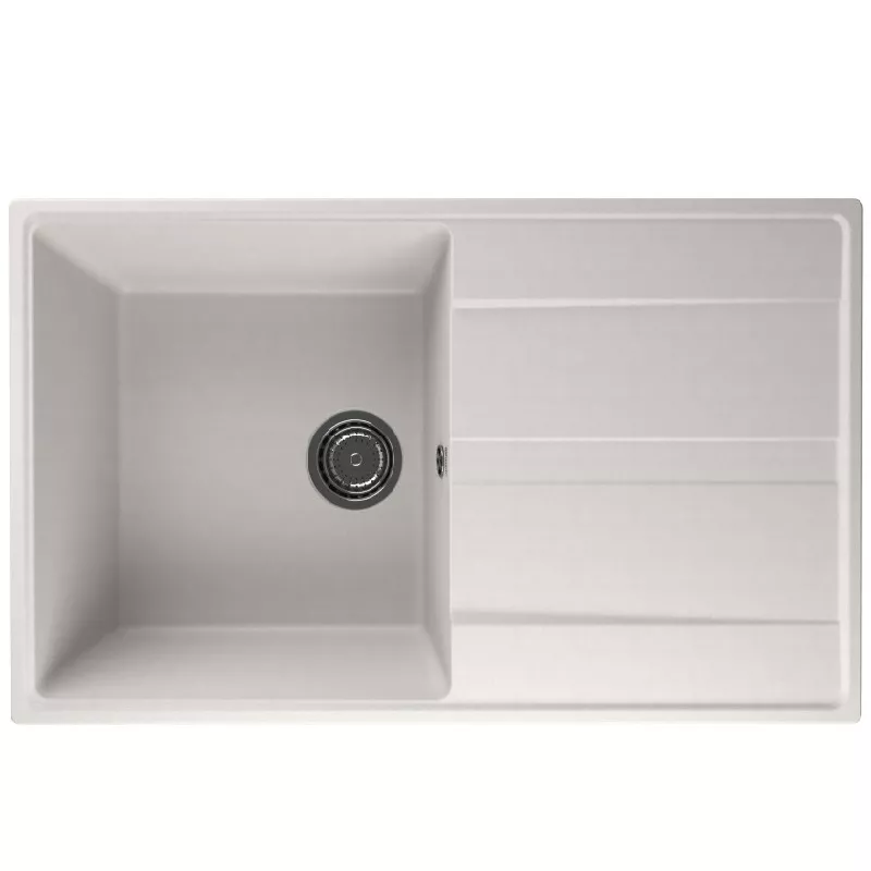 

Мойка кухонная Ulgran Quartz Prima 85 белый