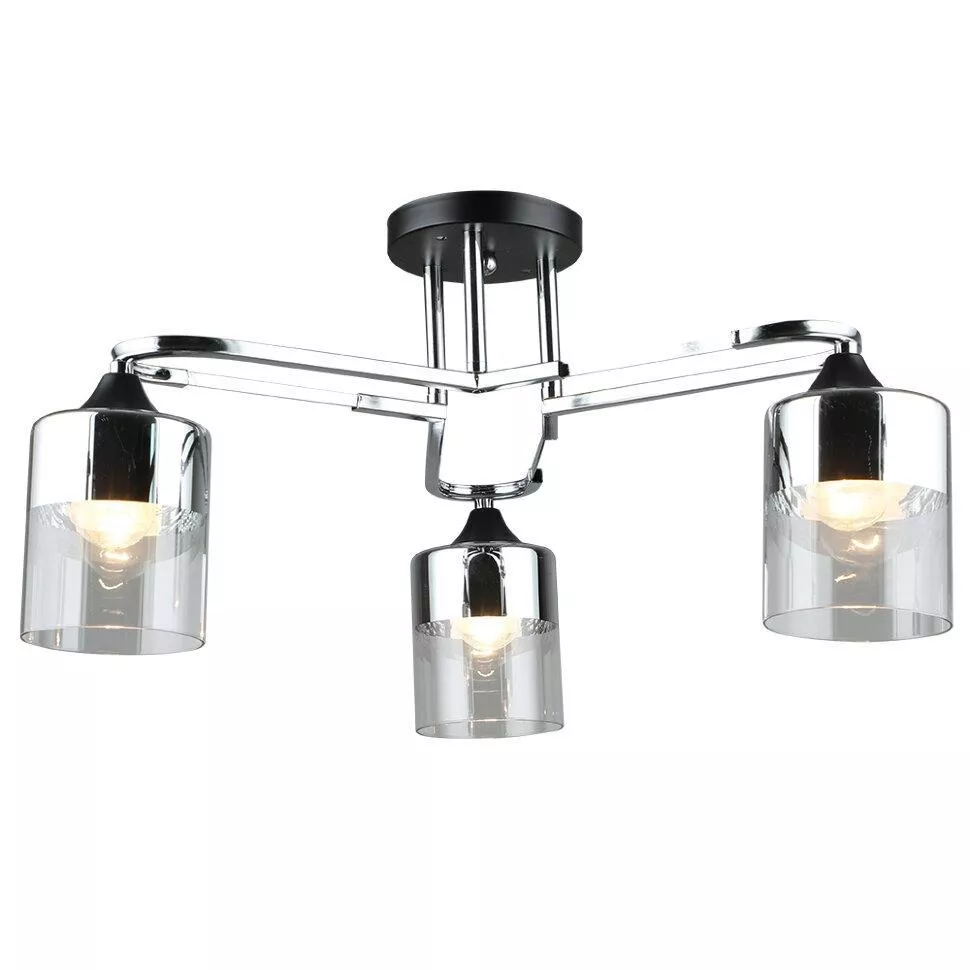 

Потолочная люстра Seven Fires Vizer WD3618/3C-BK-CR-CL