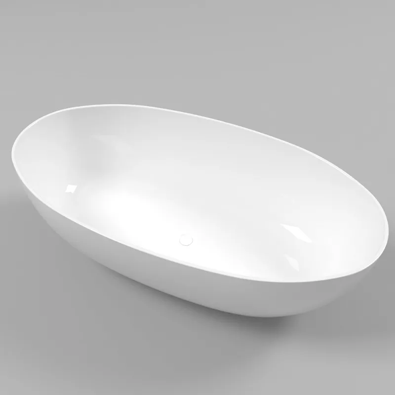 

Ванна из литьевого мрамора Whitecross Diamond 170х87 белая глянцевая