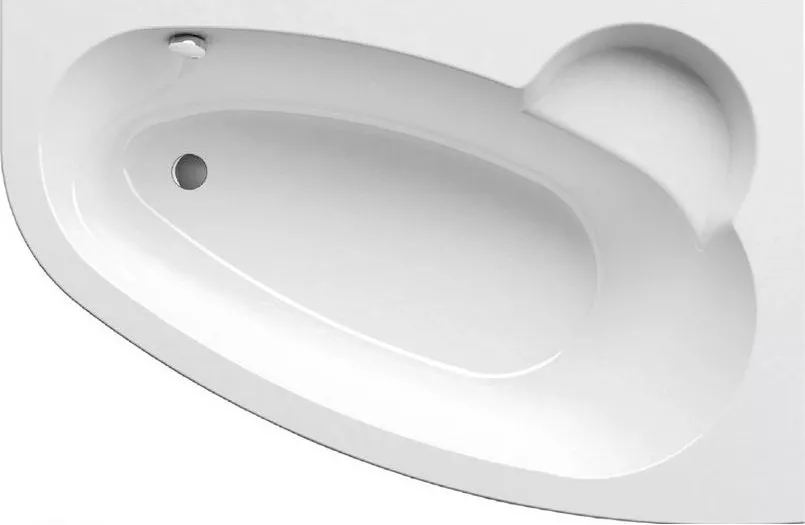 Акриловая ванна Ravak Asymmetric 150x100 см (C451000000), цвет белый - фото 1