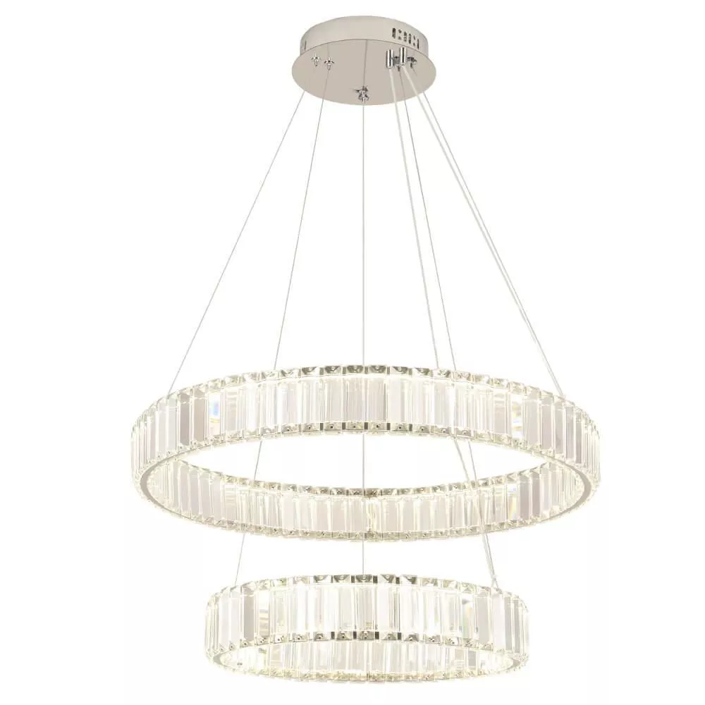 

Подвесной светодиодный светильник Crystal Lux Musika SP100W Led Chrome