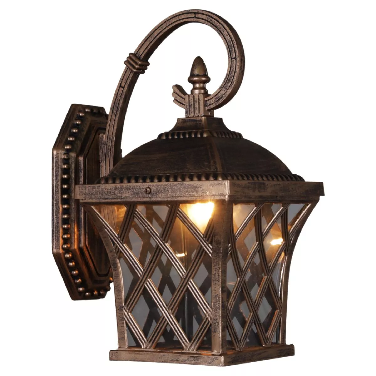 

Уличный настенный светильник Reluce 09017-0.2-001SW BKG