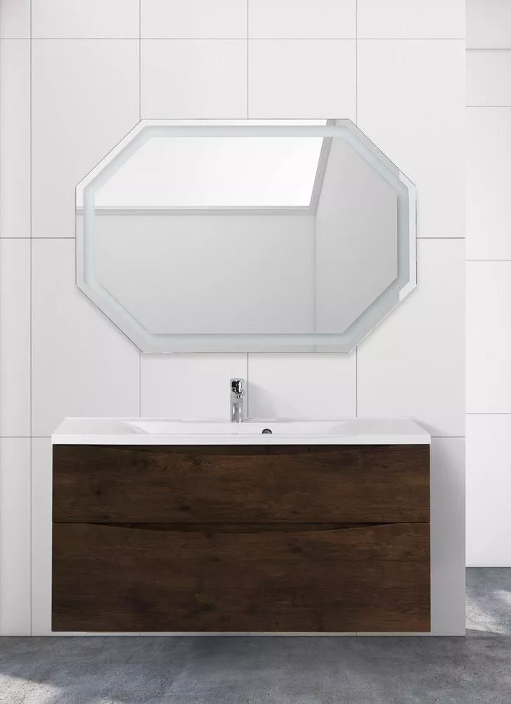 

Комплект мебели Belbagno Marino 110 темное дерево