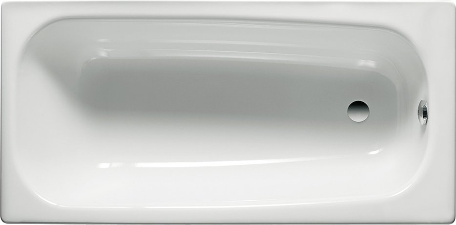 Купить Стальная ванна Roca Contesa 160x70, белый, сталь