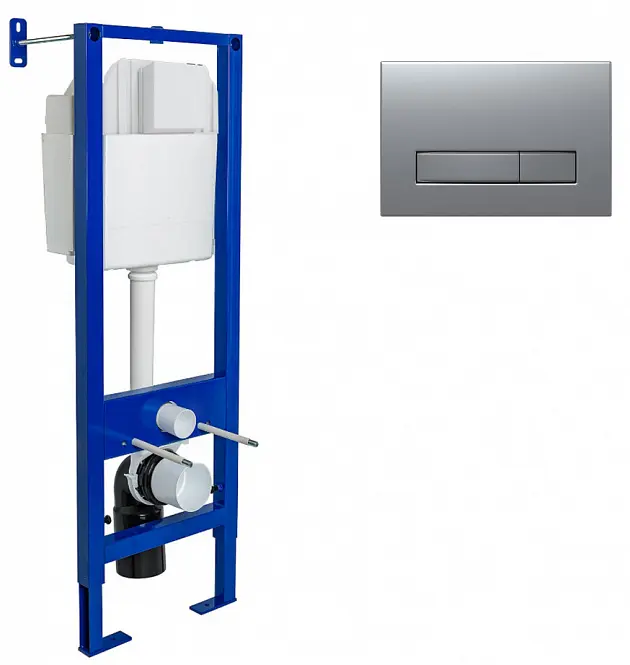 

Инсталляция для унитазов Berges Atom с кнопкой смыва хром