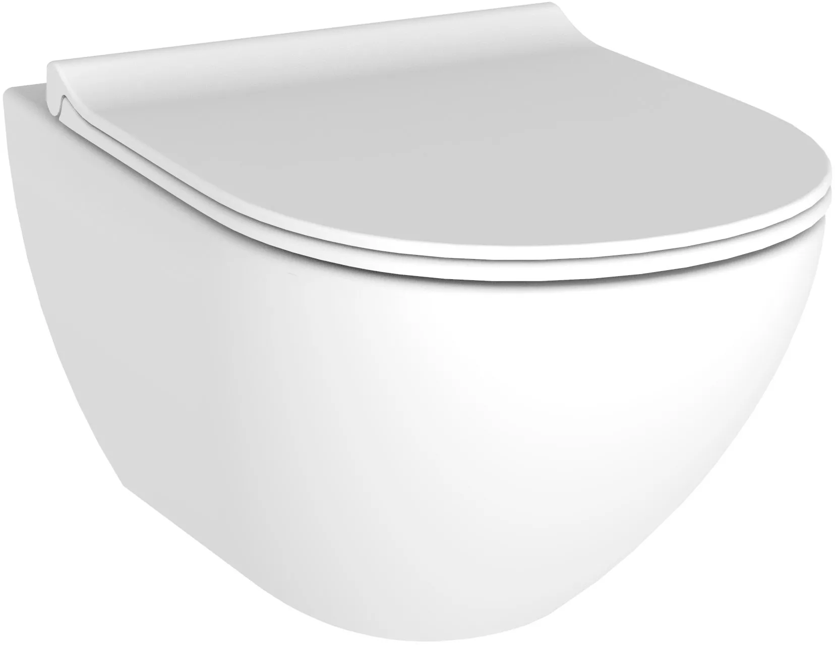 Унитаз подвесной STWORKI Merlingen HWH55 безободковый, цвет белый 16141161010010001 - фото 1