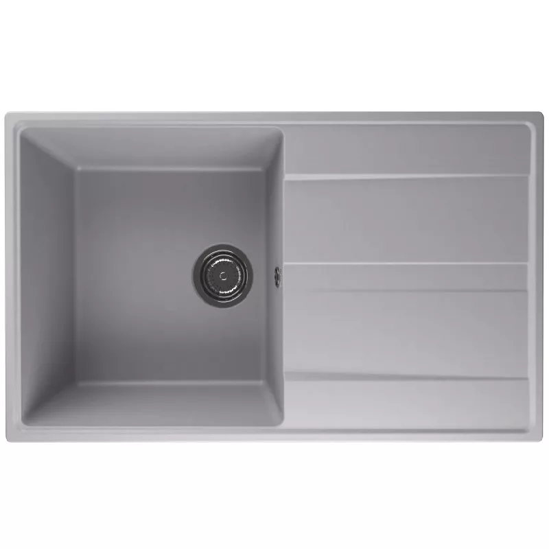 

Мойка кухонная Ulgran Quartz Prima 85 серый
