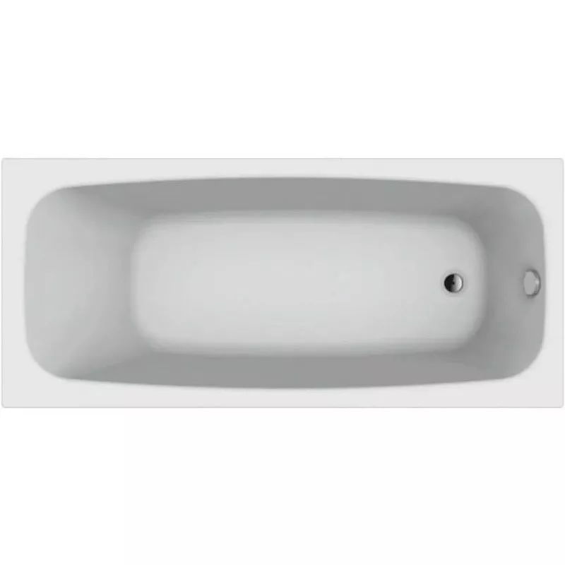 Акриловая ванна Berges Nelu 180х80 с каркасом белая