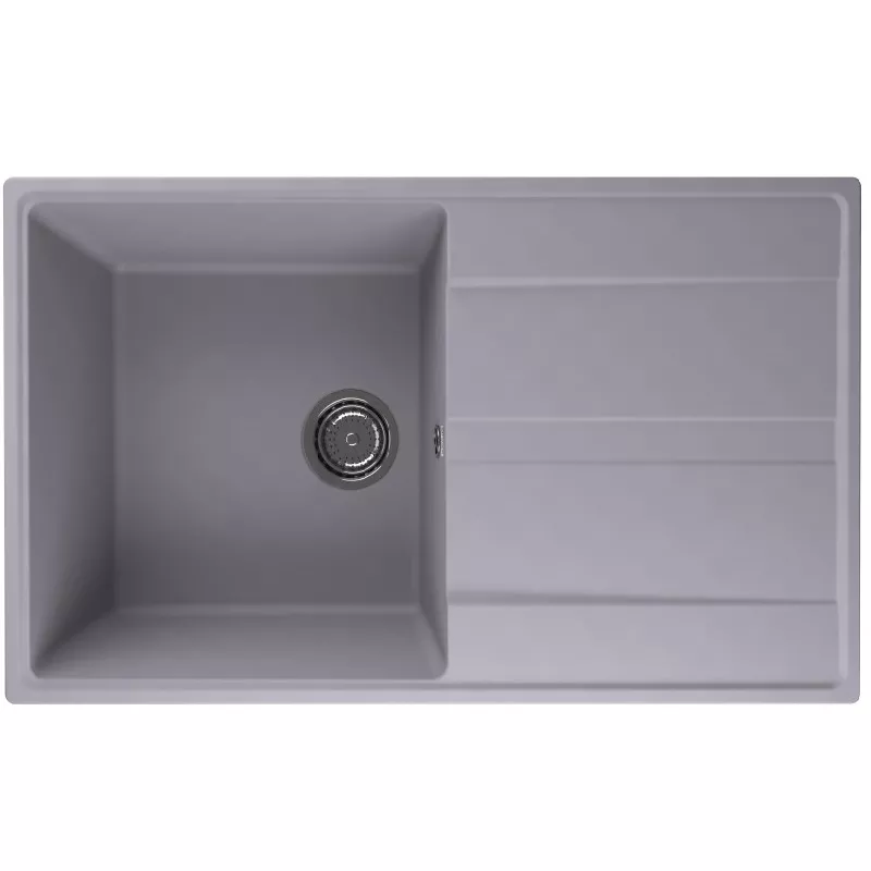 

Мойка кухонная Ulgran Quartz Prima 85 серый