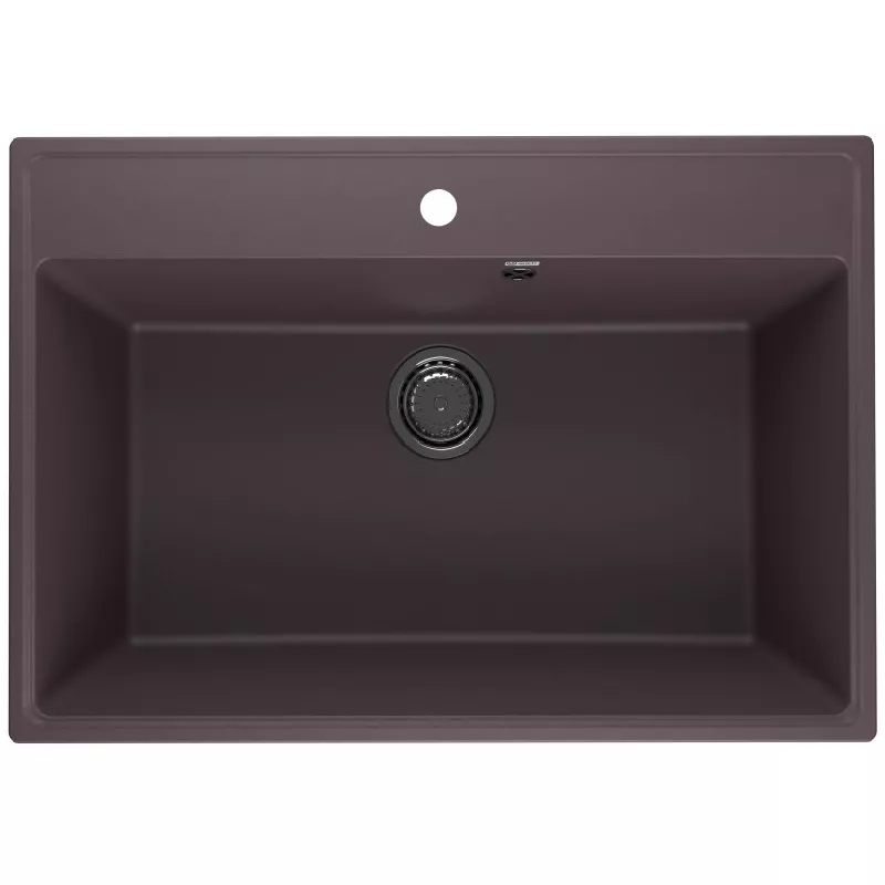 

Мойка кухонная Ulgran Quartz Forte 76 коричневый