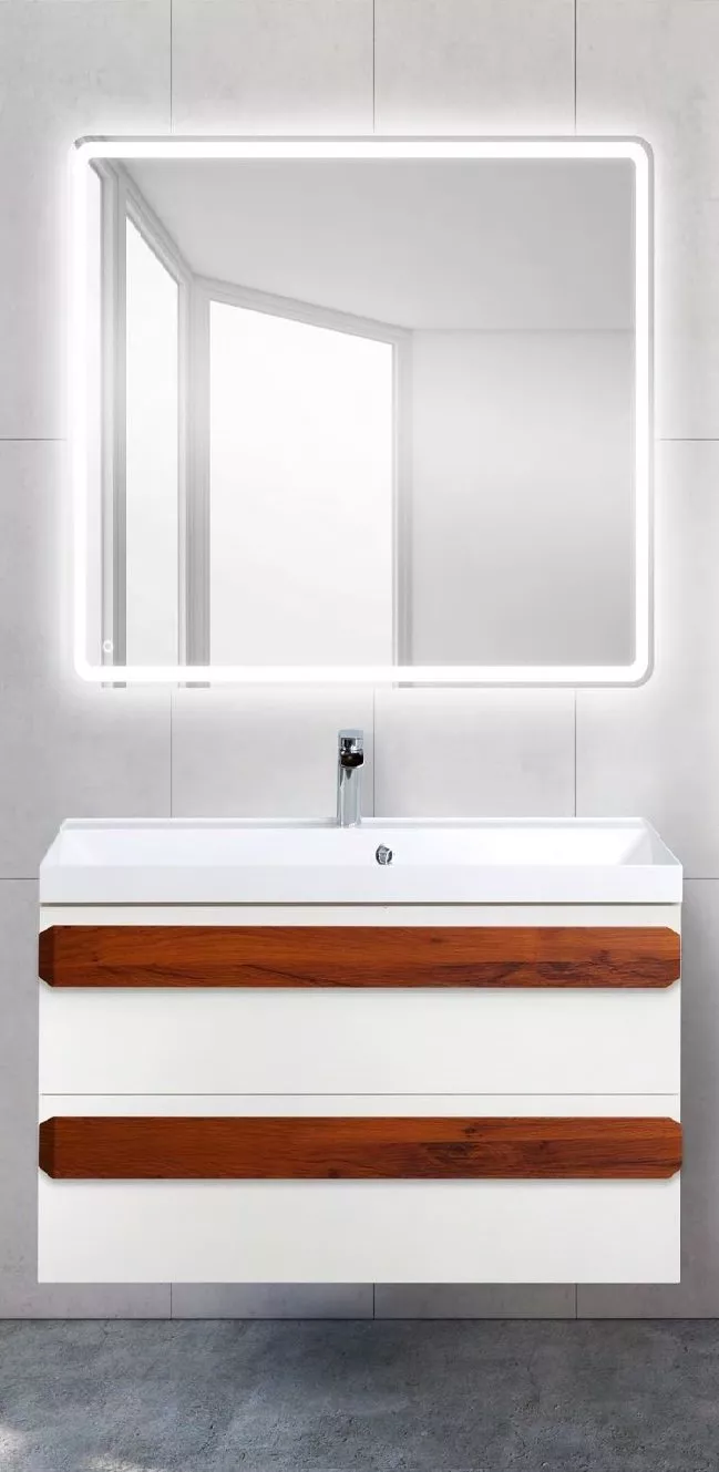 

Комплект мебели Belbagno Aurora 80 белый