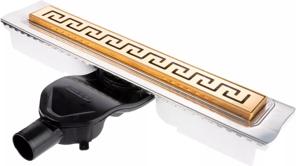 

Душевой лоток Berges B1 Antik 70 золото глянцевое