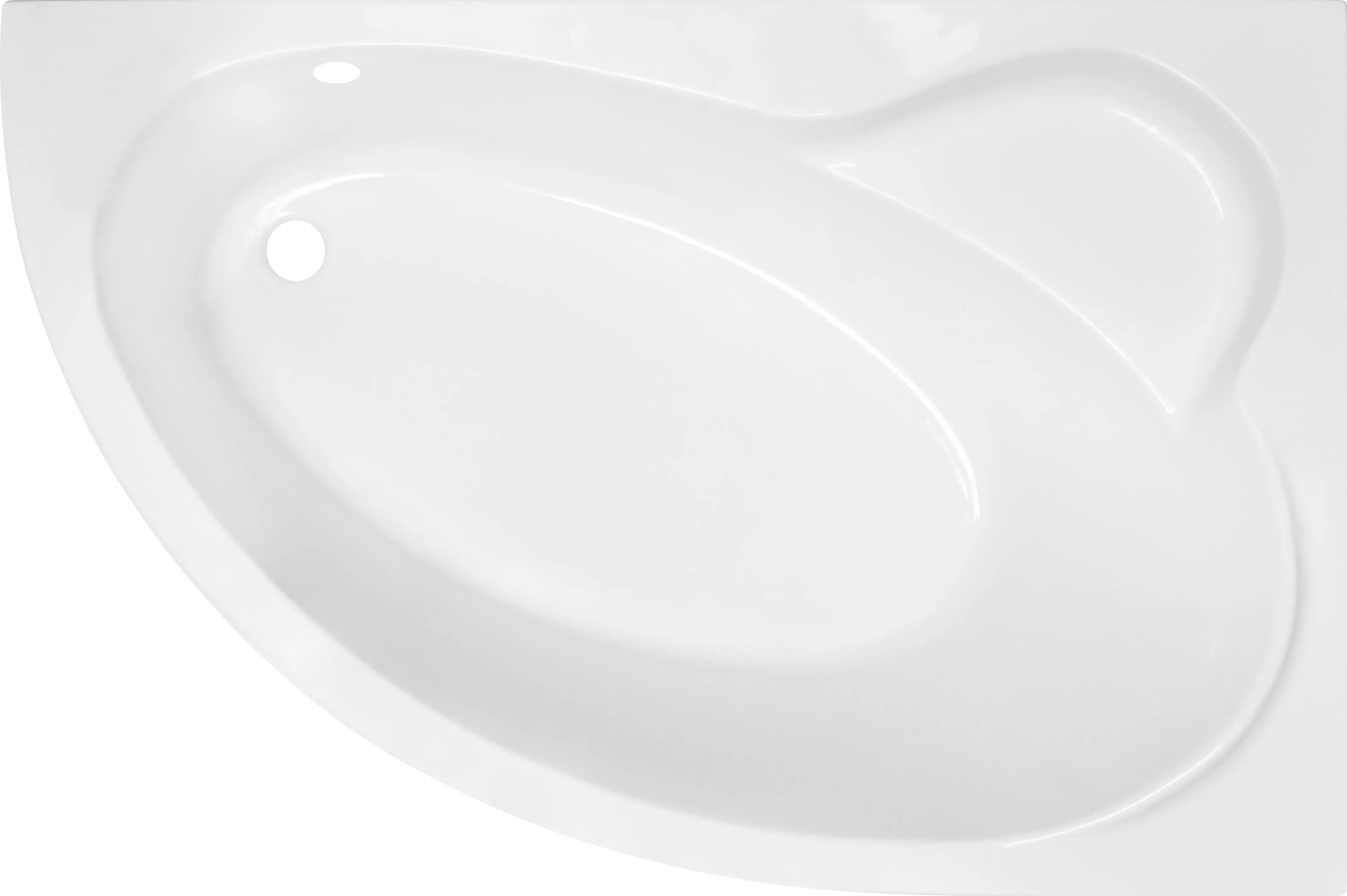Акриловая ванна Royal bath Alpine 150x100 см (RB 819100 R), цвет белый RB819100R - фото 1