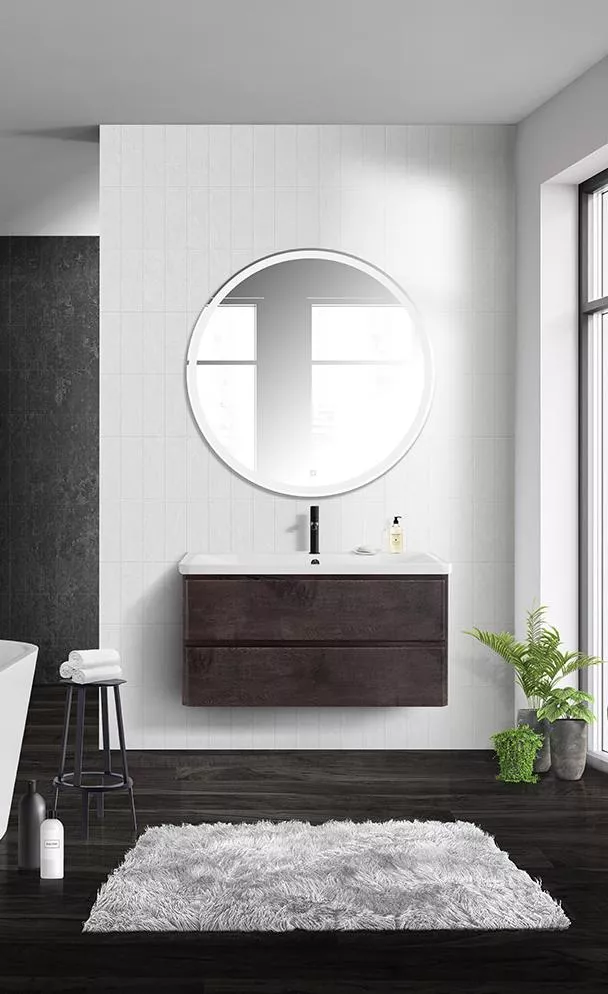 

Комплект мебели BelBagno Albano 100 темное дерево