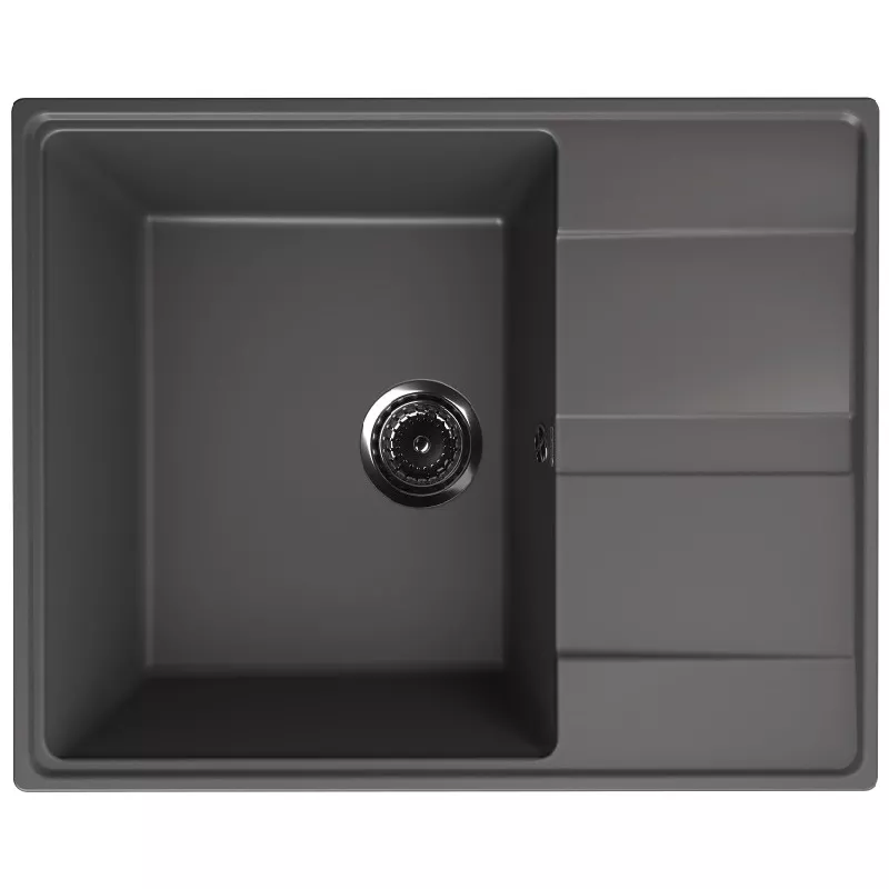 

Мойка кухонная Ulgran Quartz Prima 65 серый