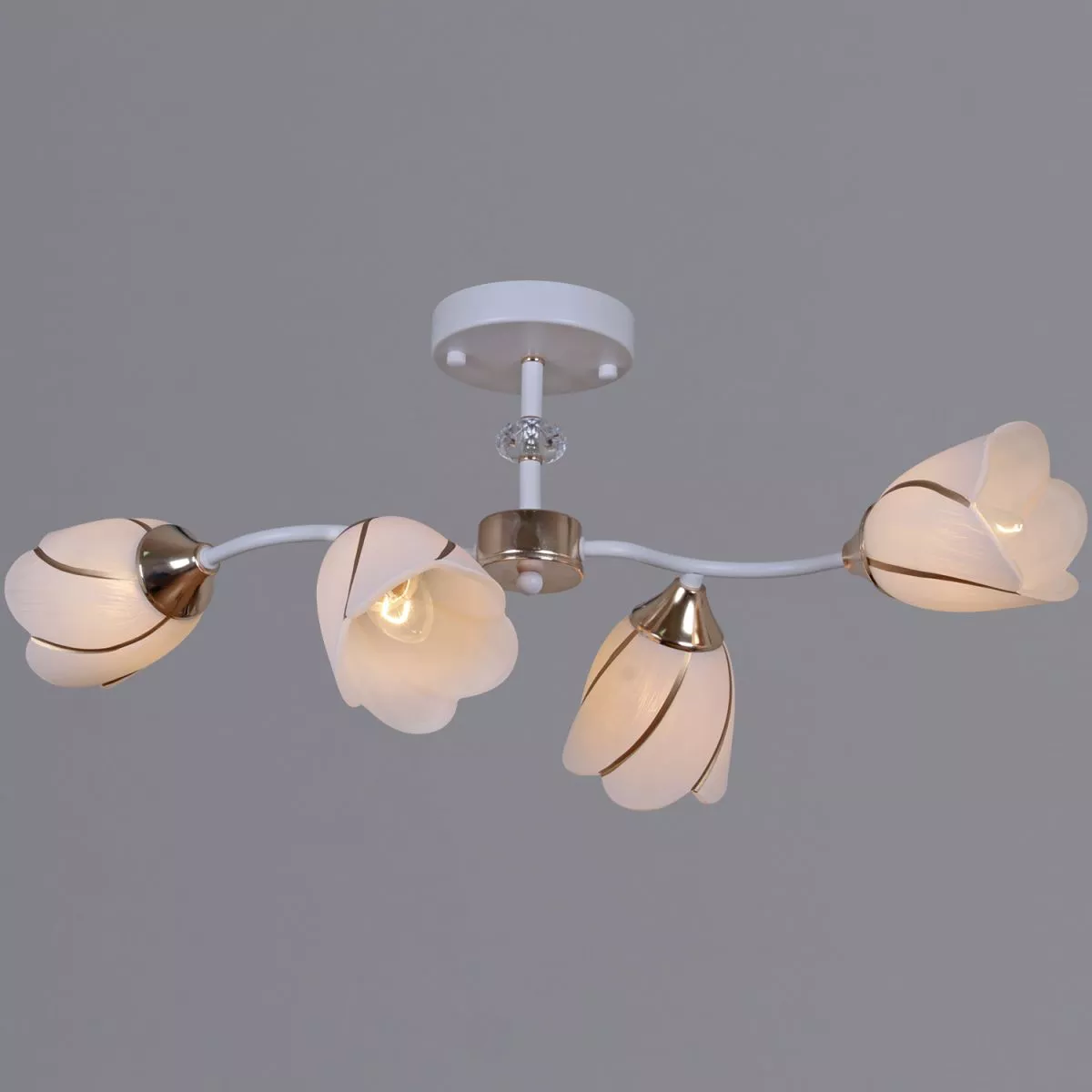 

Потолочная люстра Reluce 35360-0.3-04 WH+FG