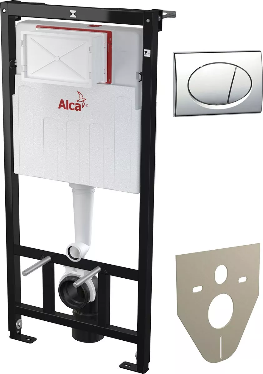 

Система инсталляции для унитазов AlcaPlast Sadromodul AM101/1120 + M71 3 в 1