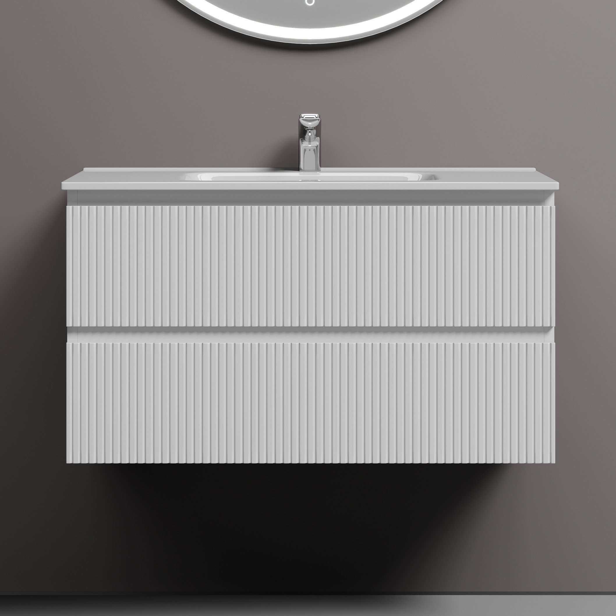 Тумба под раковину Sancos подвесная Snob T 90 Bianco SNT90W 43010₽