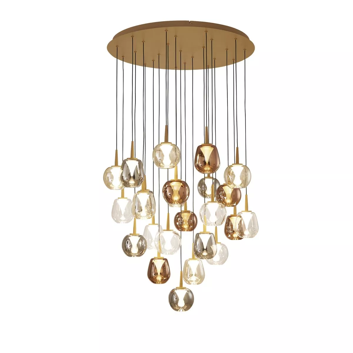 

Каскадная люстра Mantra Andromeda 8937+24PL