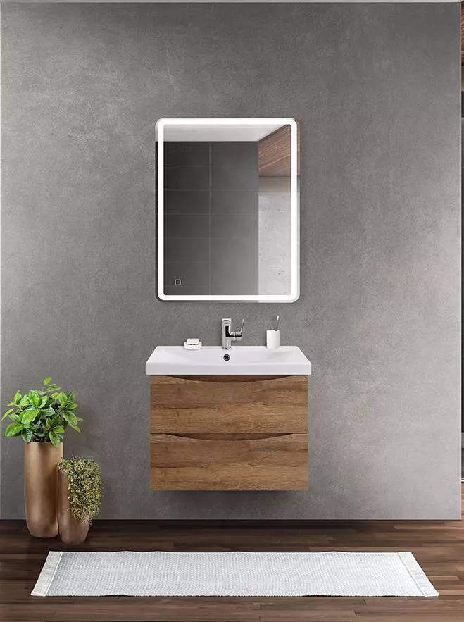 

Комплект мебели BelBagno Marino-Cer 60 светлое дерево