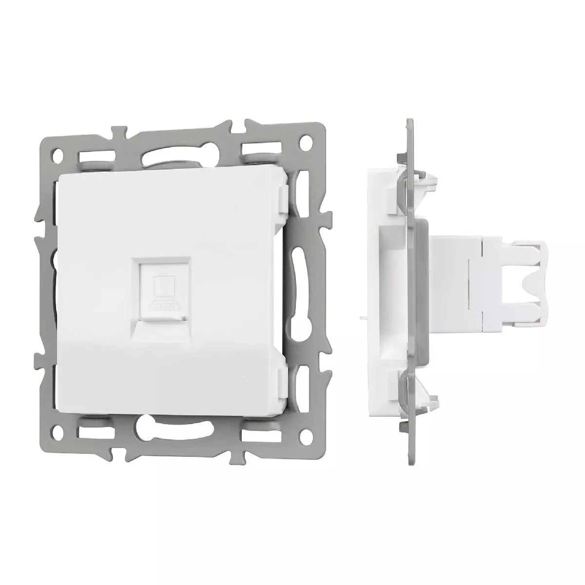 

Механизм компьютерной розетки Arlight SCT-MPC1-PL-WH 045301