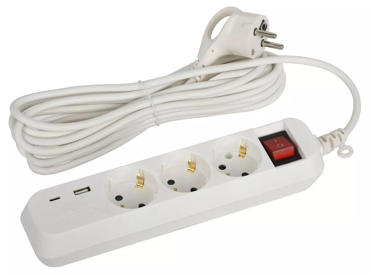 

Удлинитель электрический Эра UB-3es-5m-USB Б0052899