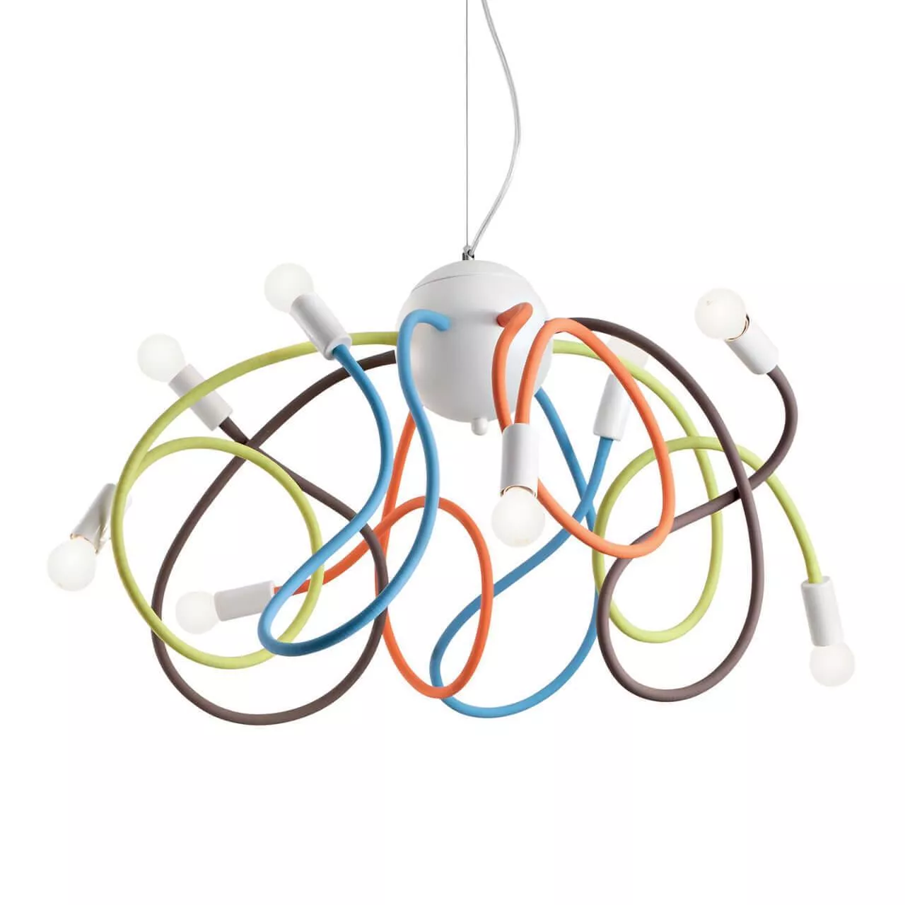 

Подвесная люстра Ideal Lux Multiflex SP8 Color 141909