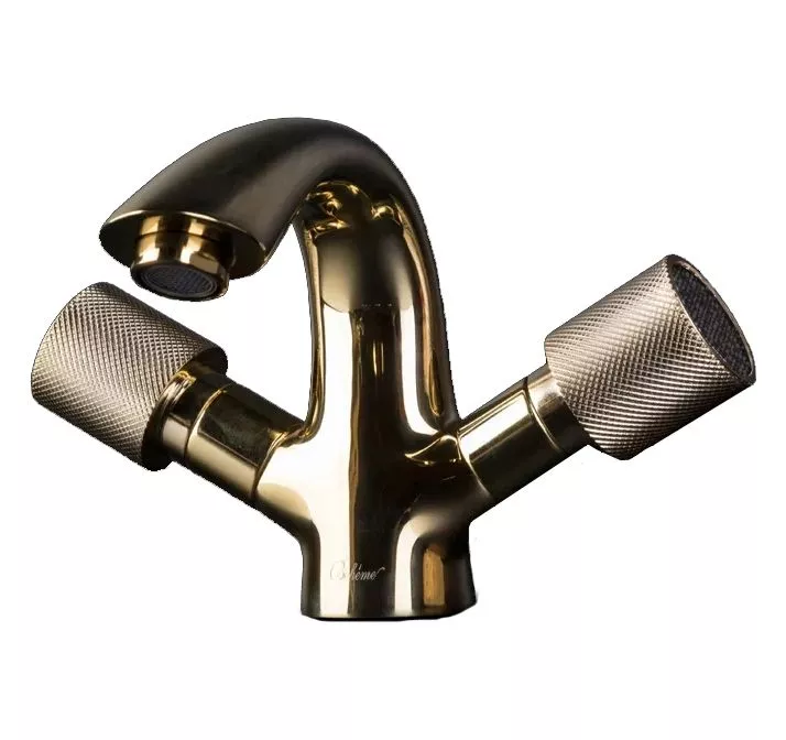 

Смеситель для раковины Boheme Royal Cristal золото с черными кристаллами Preciosa