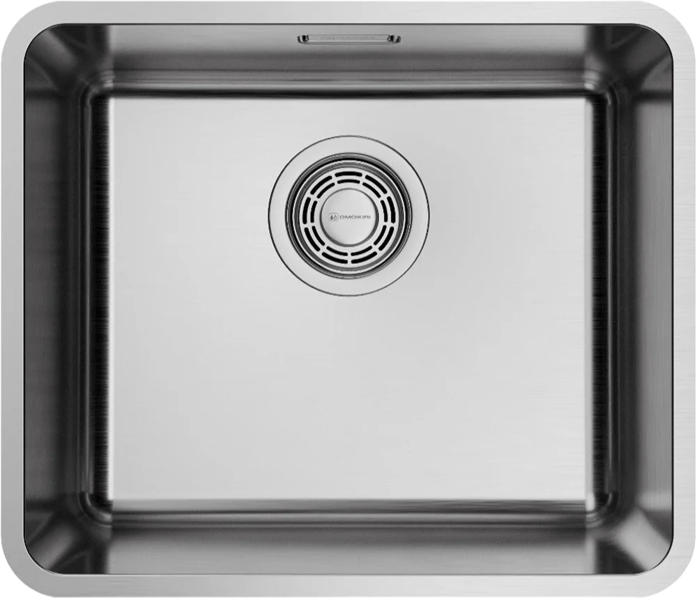 

Мойка кухонная Omoikiri Omi 43x37 нержавеющая сталь