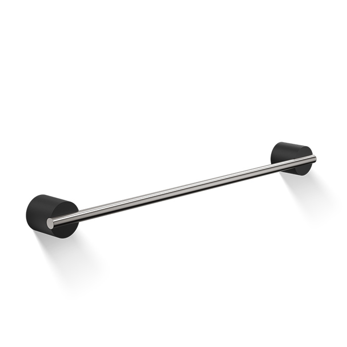 DECOR WALTHER STONE HTE 45 Полотенцедержатель настенный 450 мм композит Solid Surface черный матовыйсталь матовая 26541₽