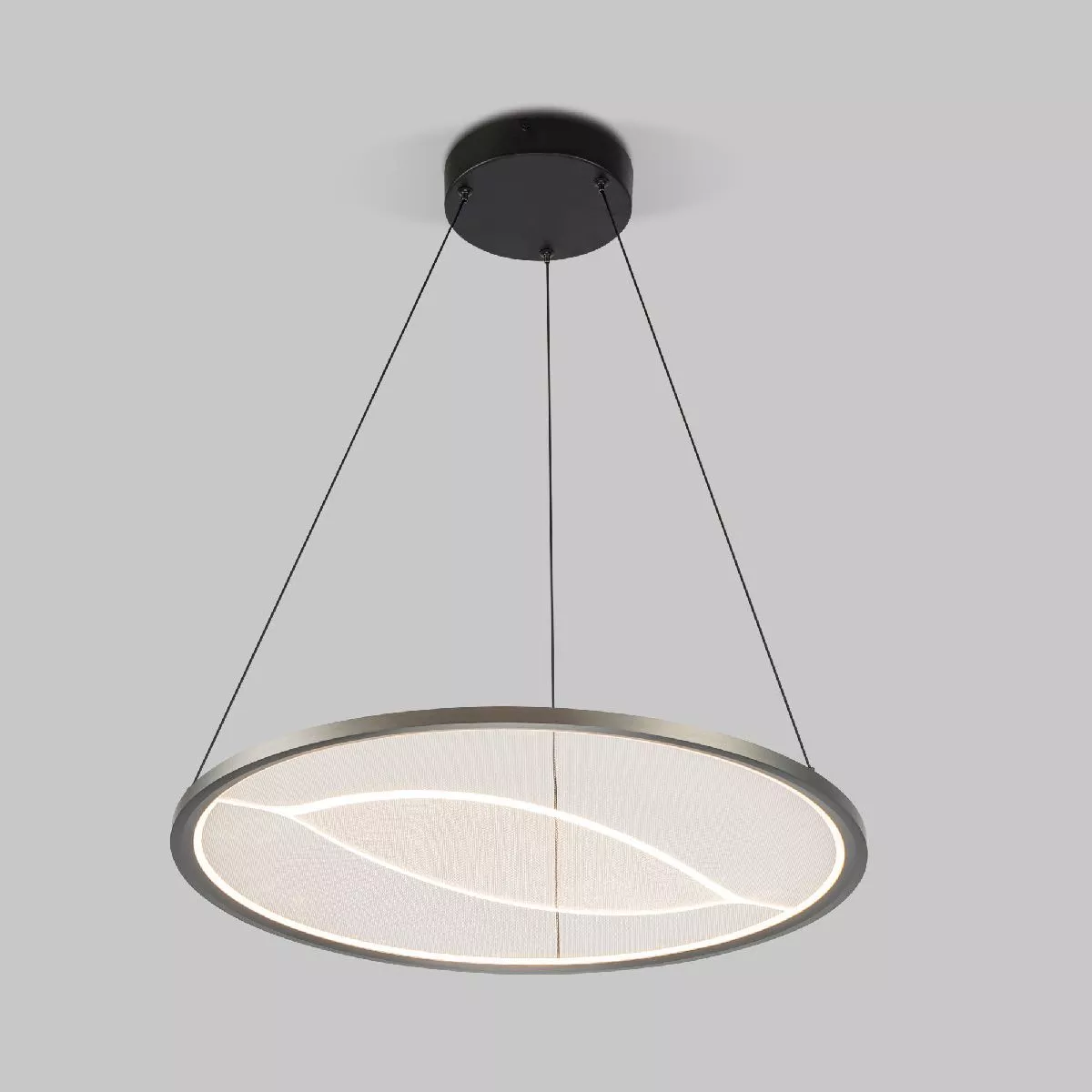

Подвесная люстра Eurosvet Occhio 40027/1 LED серый a069309