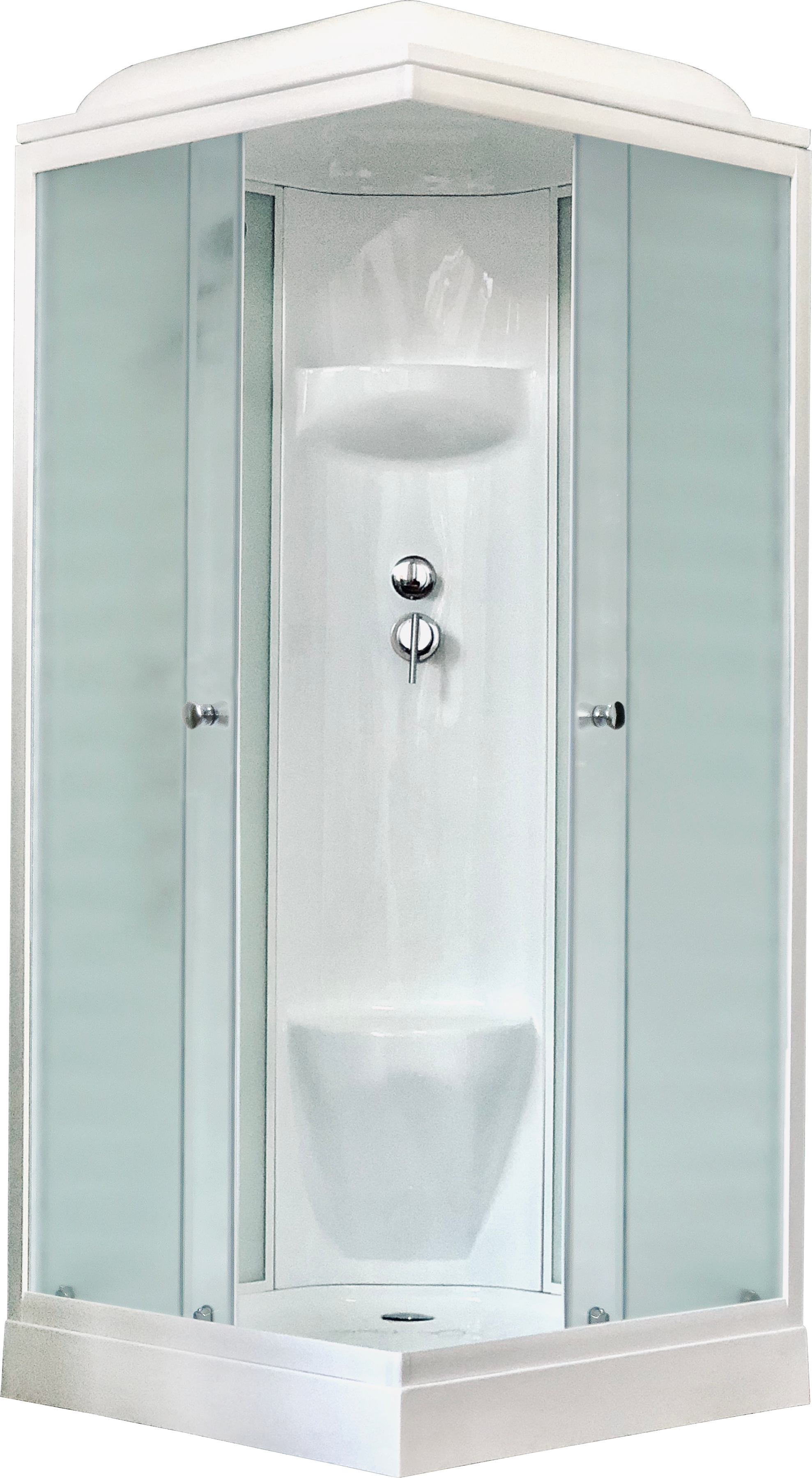 

Душевая кабина Royal Bath HP RB80HP6-WC профиль белый, с низким поддоном, с сиденьем