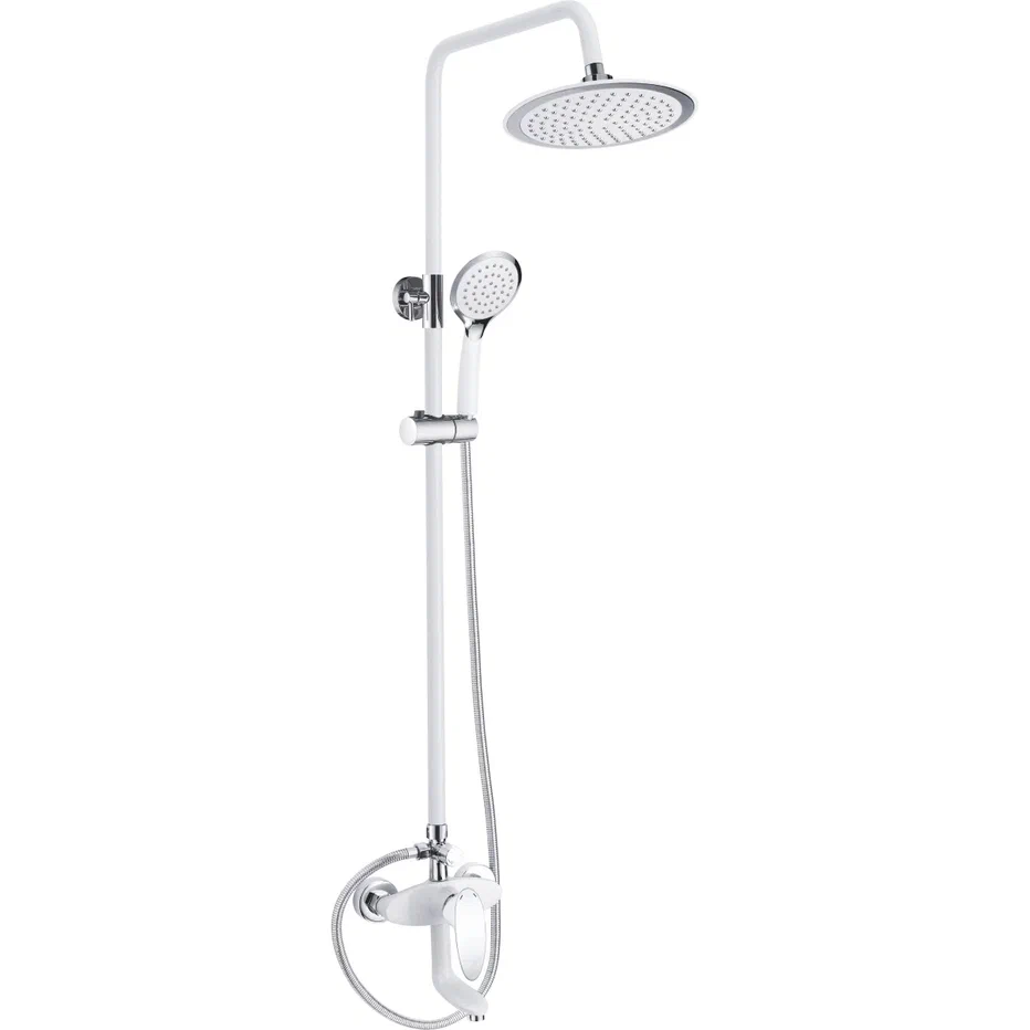 

Душевая система Shevanik S9836F, белый/хром